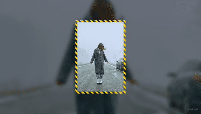 CSS Image Effects - Image with backdrop effect