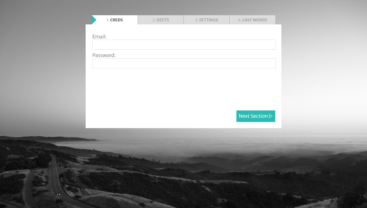 jQuery Forms - Multi-step form interface