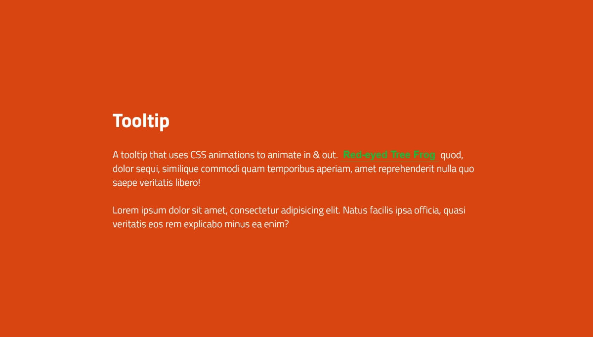 CSS Tooltips - Tooltip [js]