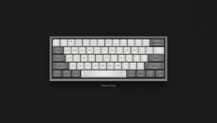 JavaScript Keyboards - Interactive 60% Keyboard