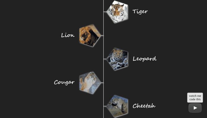 CSS Image Effects - Kitties! (hover Images)