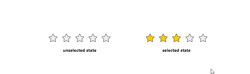 CSS Star Ratings - Pure CSS Rating via CSS Custom Properties as API
