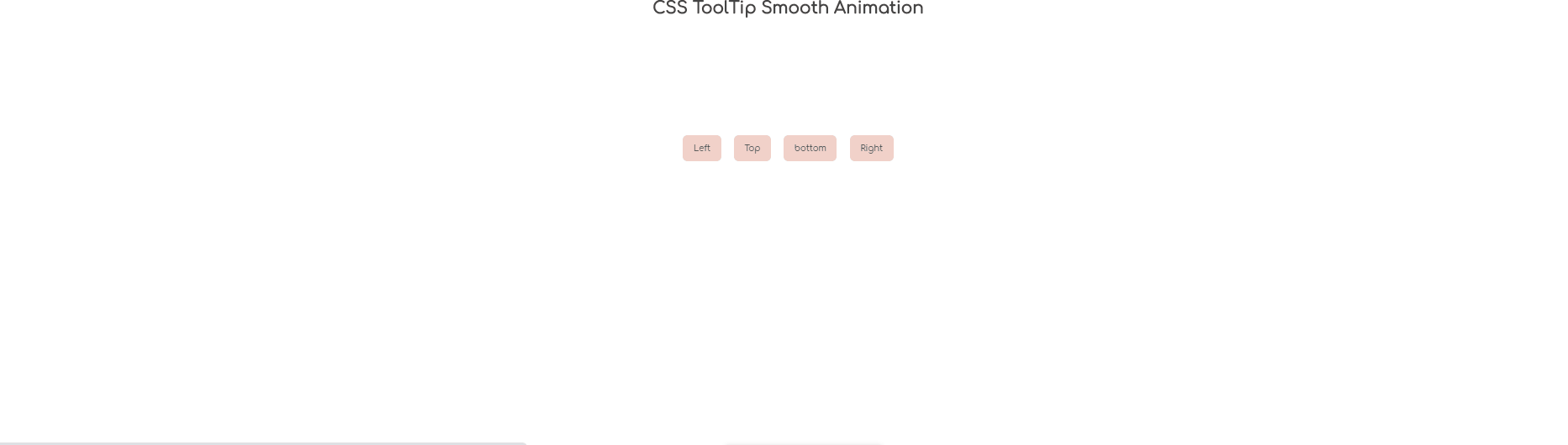 CSS Tooltips - Pure css tooltip with full shadow around