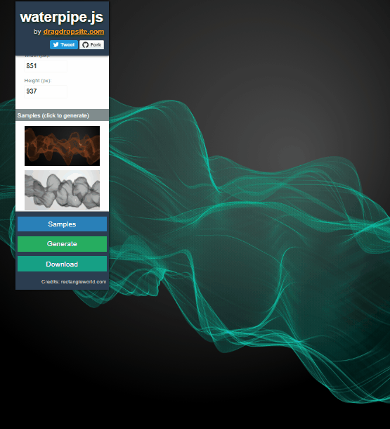 jQuery Background Plugins - Waterpipe