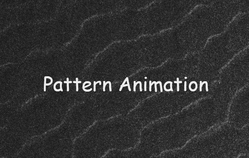 CSS Animated Backgrounds - Pattern Animation (Infinite)