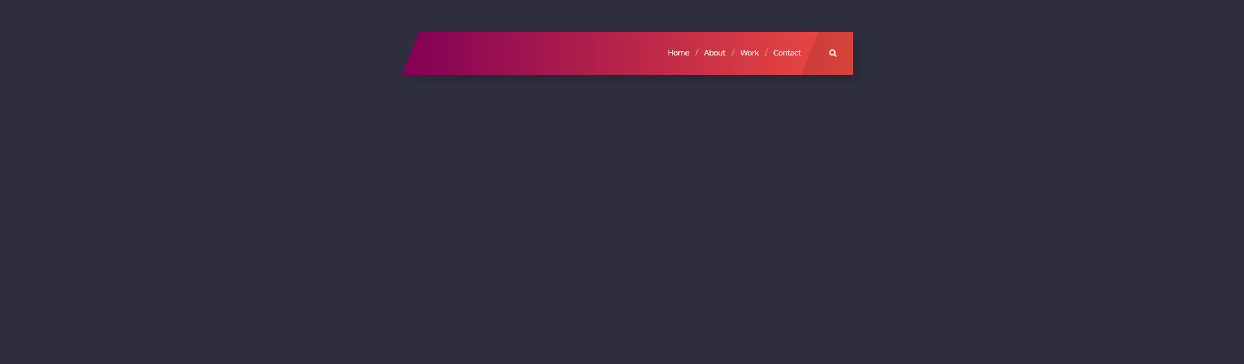 jQuery Search Boxes - Diagonal Menu With Search