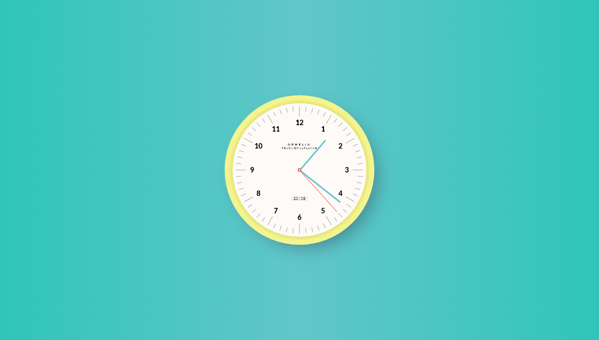 CSS Clocks - Animated Clock
