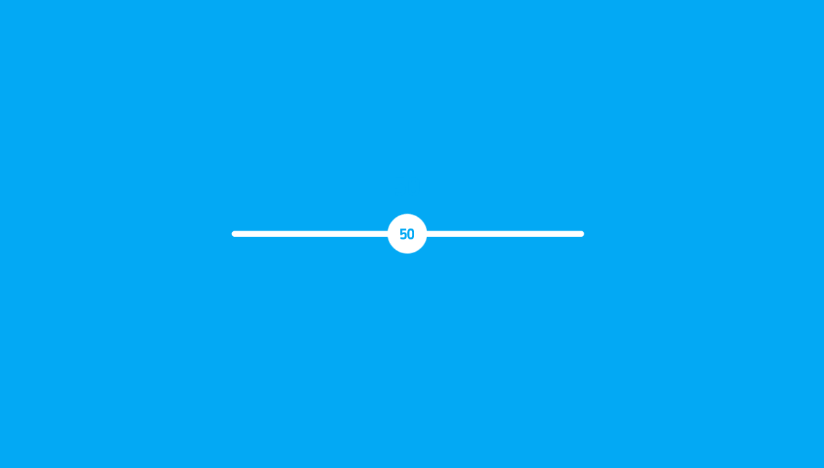 JavaScript Range Sliders - SVG Balloon Slider