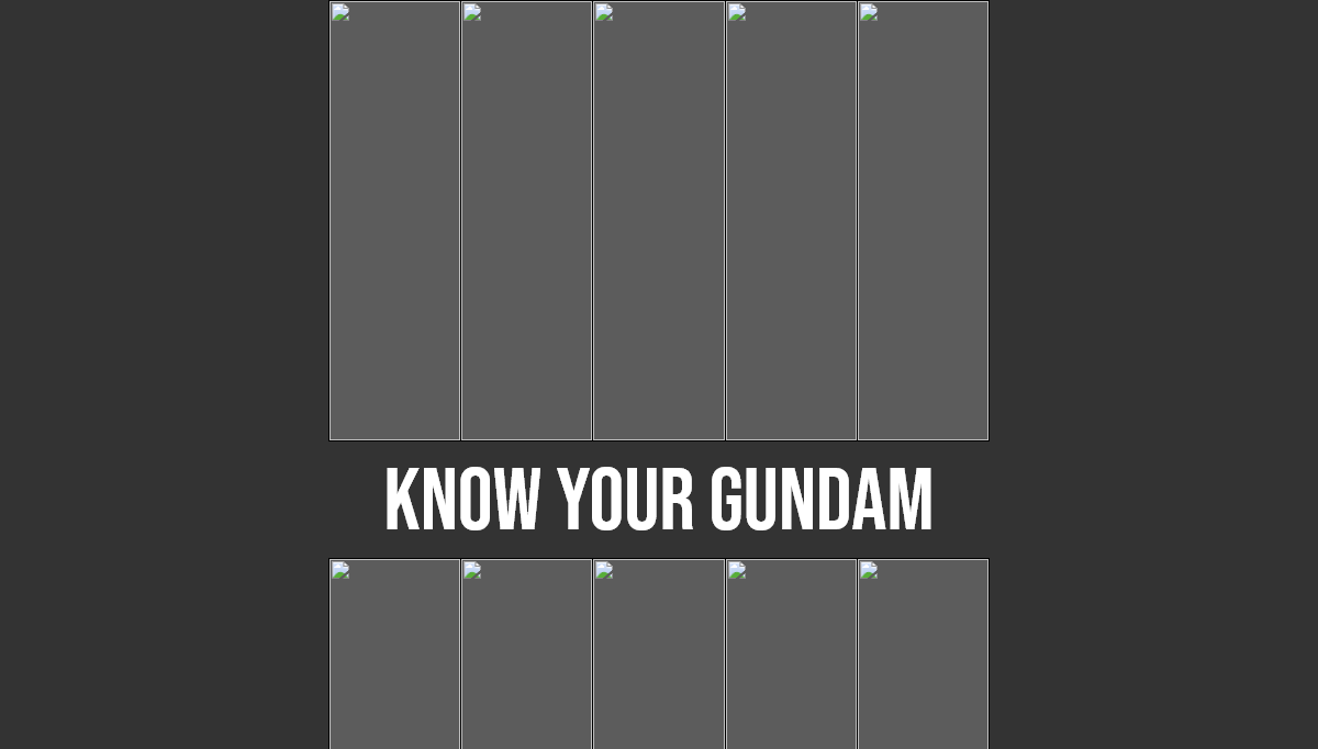 CSS Accordions - Accordion Gundams
