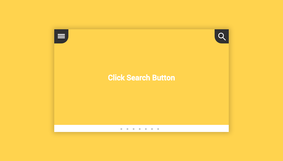CSS Forms - Search animation