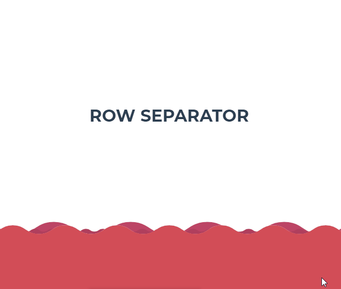 CSS Dividers - Row Separator