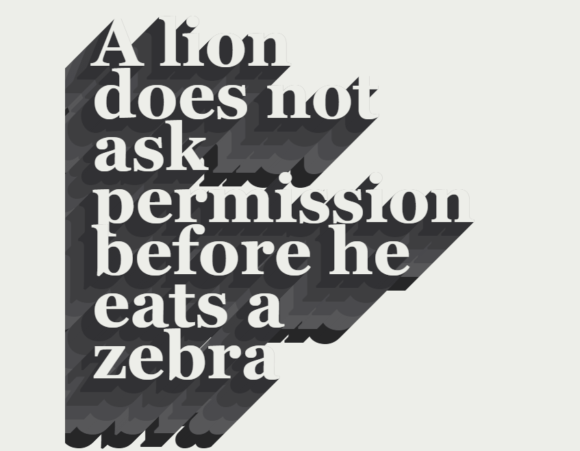 CSS Text Animations - Text-Shadow Animate
