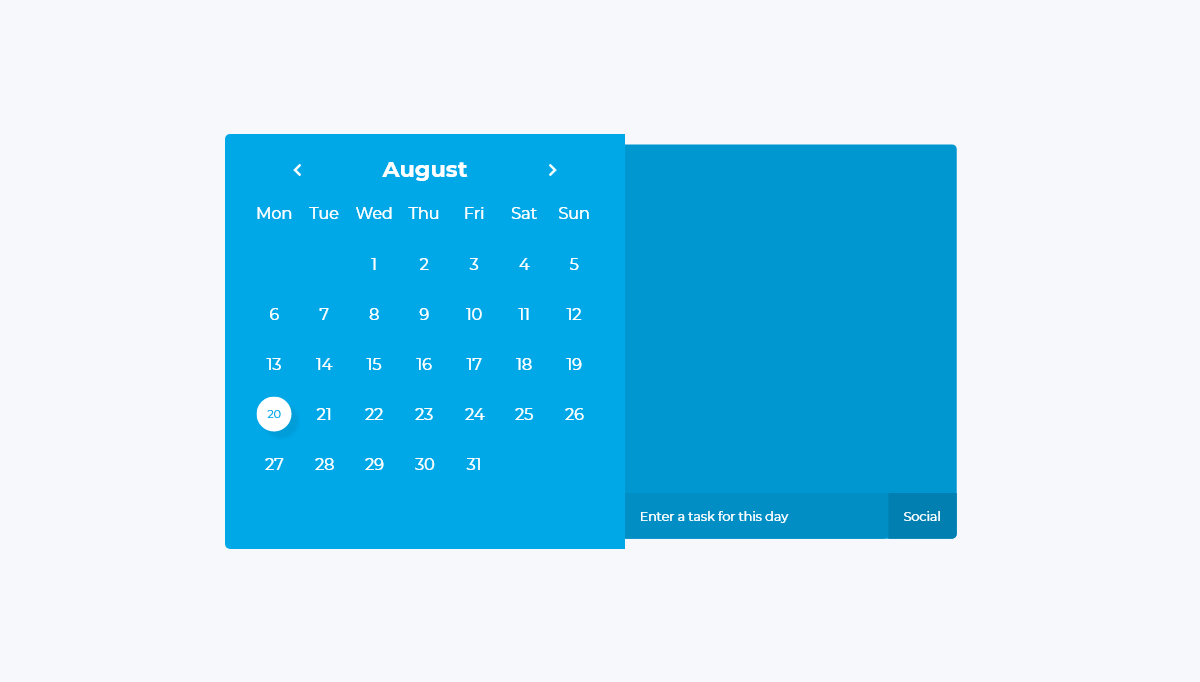 CSS Calendars - It's A Calendar Sort Of Thing