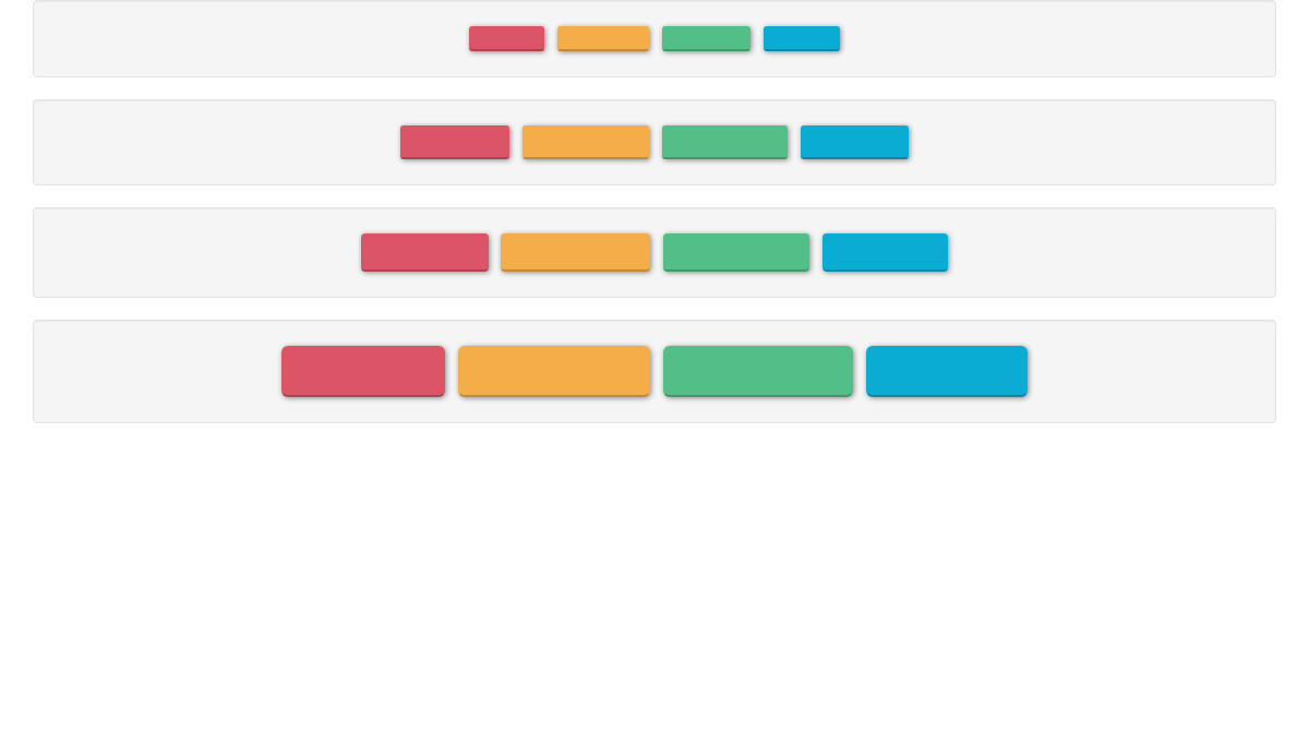 Bootstrap Buttons - Bootstrap 3D Button