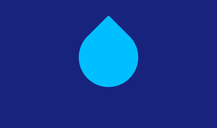 CSS Water Effects - CSS Water Drop