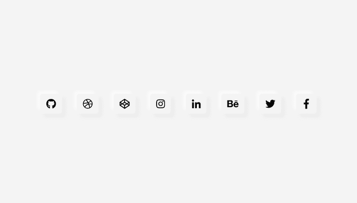 CSS Neumorphism Examples
