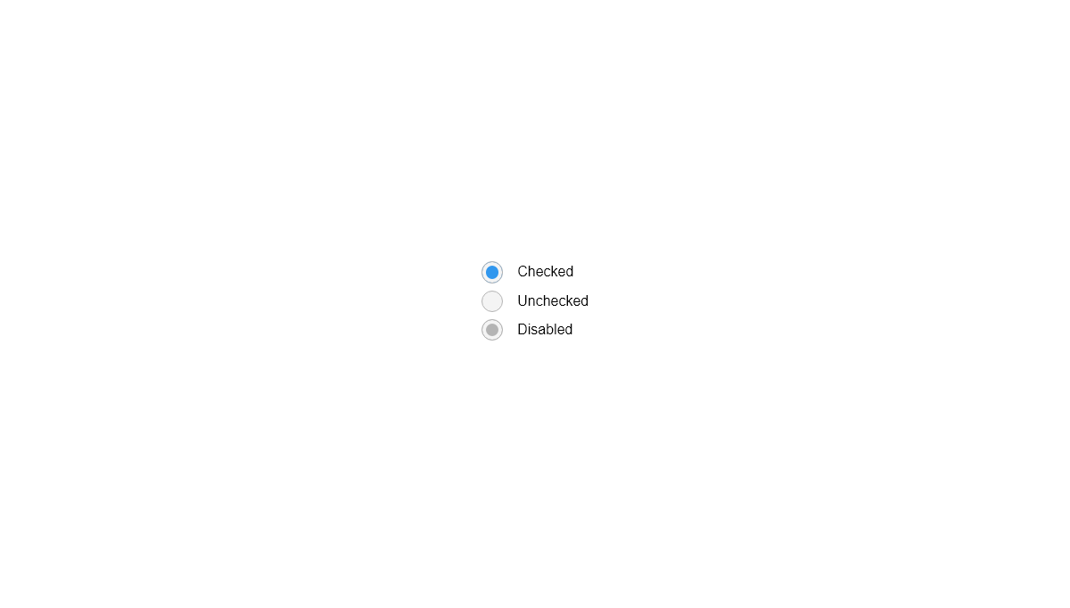 Radio Buttons CSS - CSS Radio Buttons
