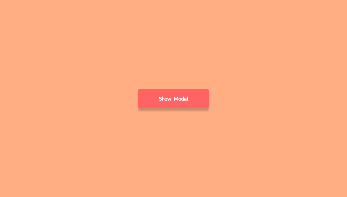CSS Modal Windows - Animated Modal