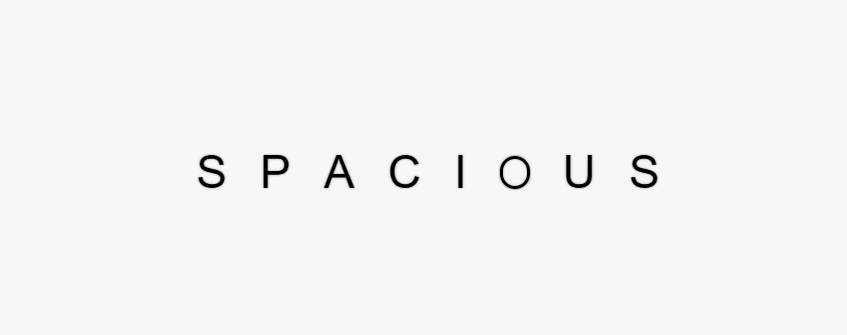 CSS Text Animations - Spacious