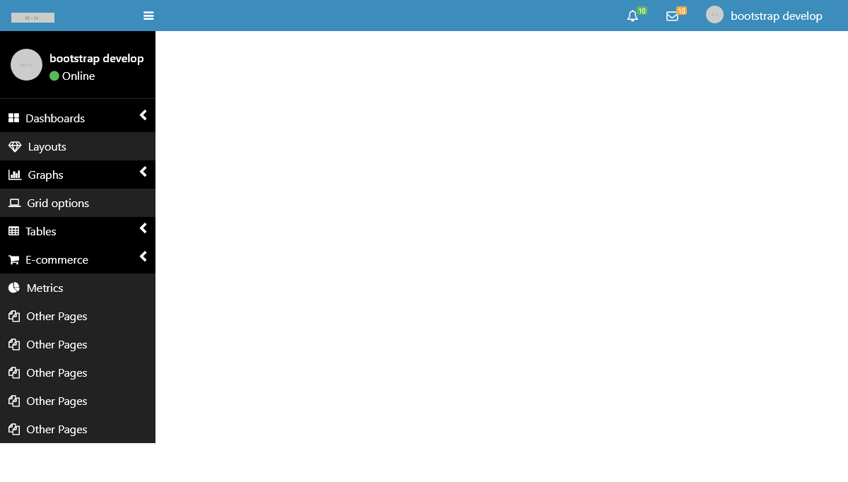 Bootstrap Sidebars - left sidebar bootstrap admin