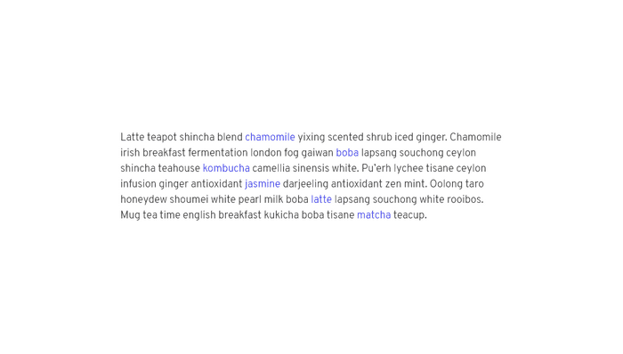 CSS Link Hover Effects