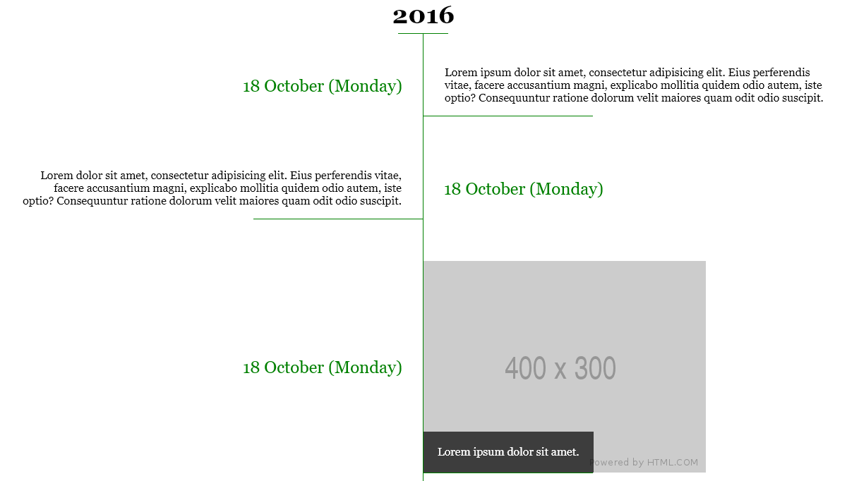 CSS Timelines - CSS Timeline