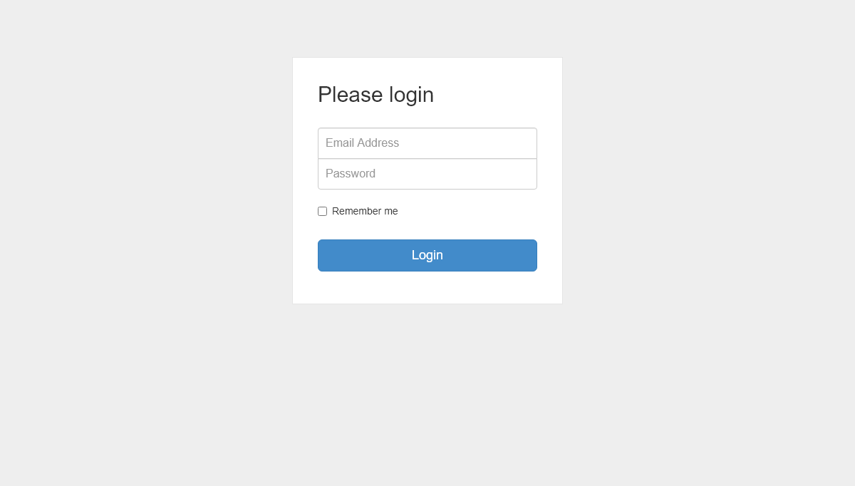 CSS Login / Registration Forms - Bootstrap Snippet: Login Form