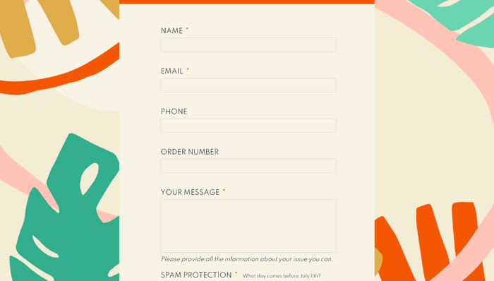 CSS Forms - Colorful Contact Form - Day 1 - 100 DAYS - 2020