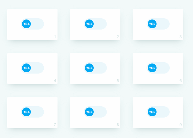 CSS Toggle Switches - Pure CSS Toggle Buttons | ON-OFF Switches