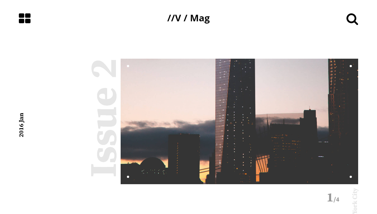 CSS Magazine Layouts - Magazine Template