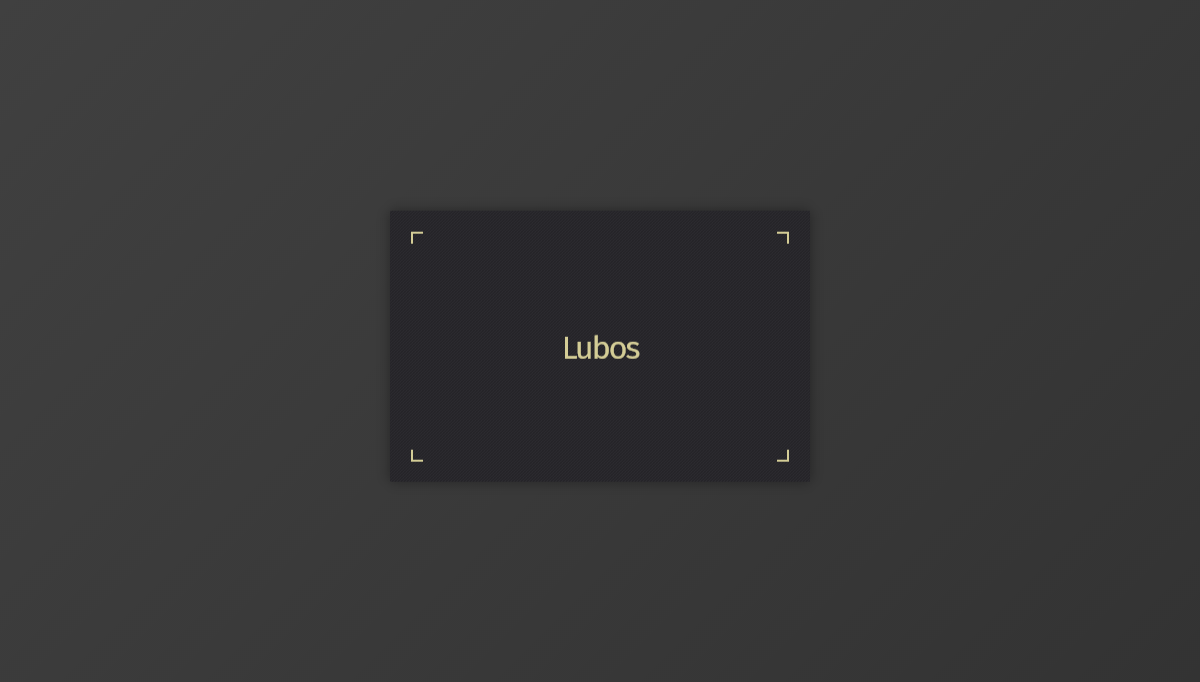 CSS Cards - Business Card