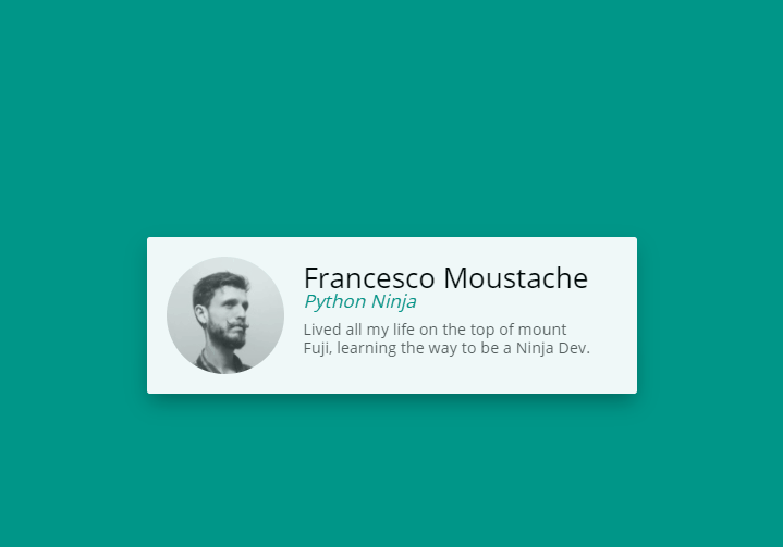 CSS Profile Cards - Profile Card UI