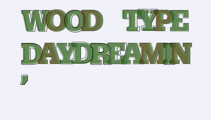 JavaScript Text Effects - Outlines and overprints