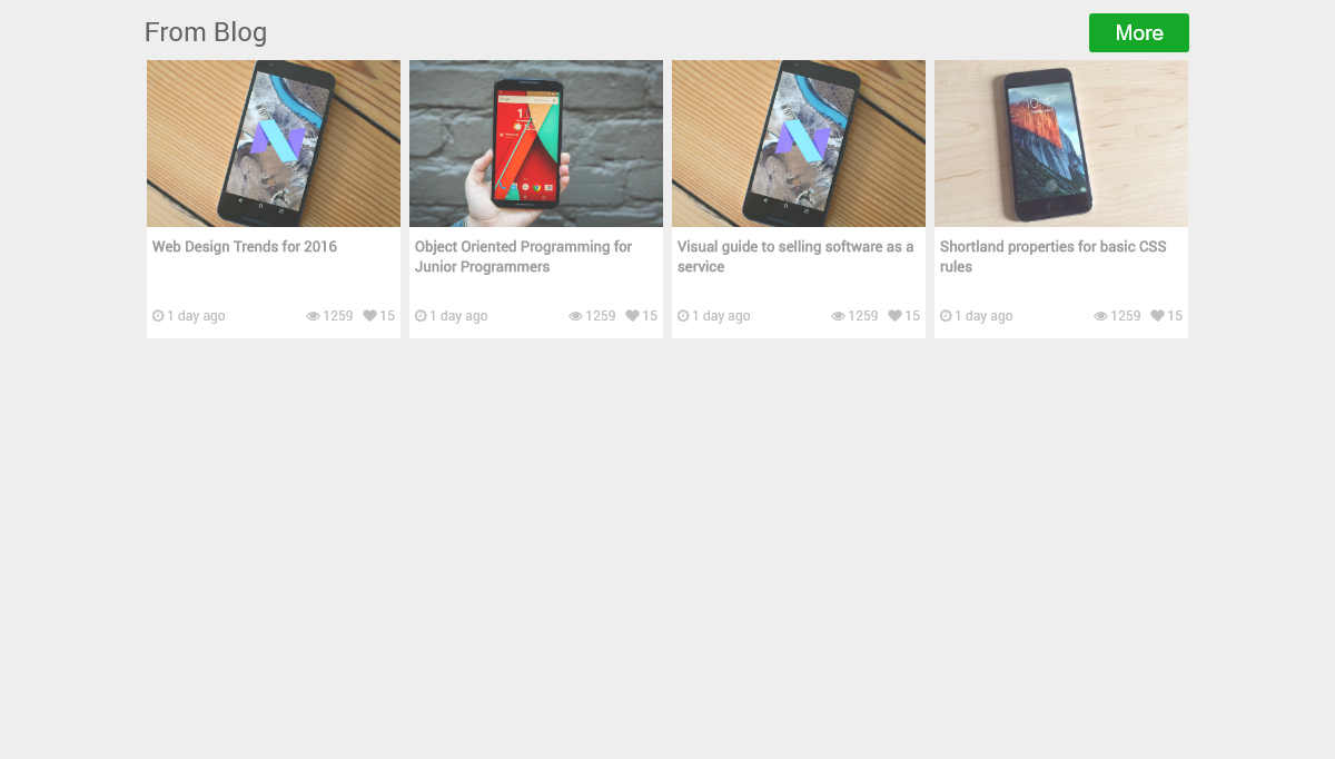 CSS Blog Cards - blog cards
