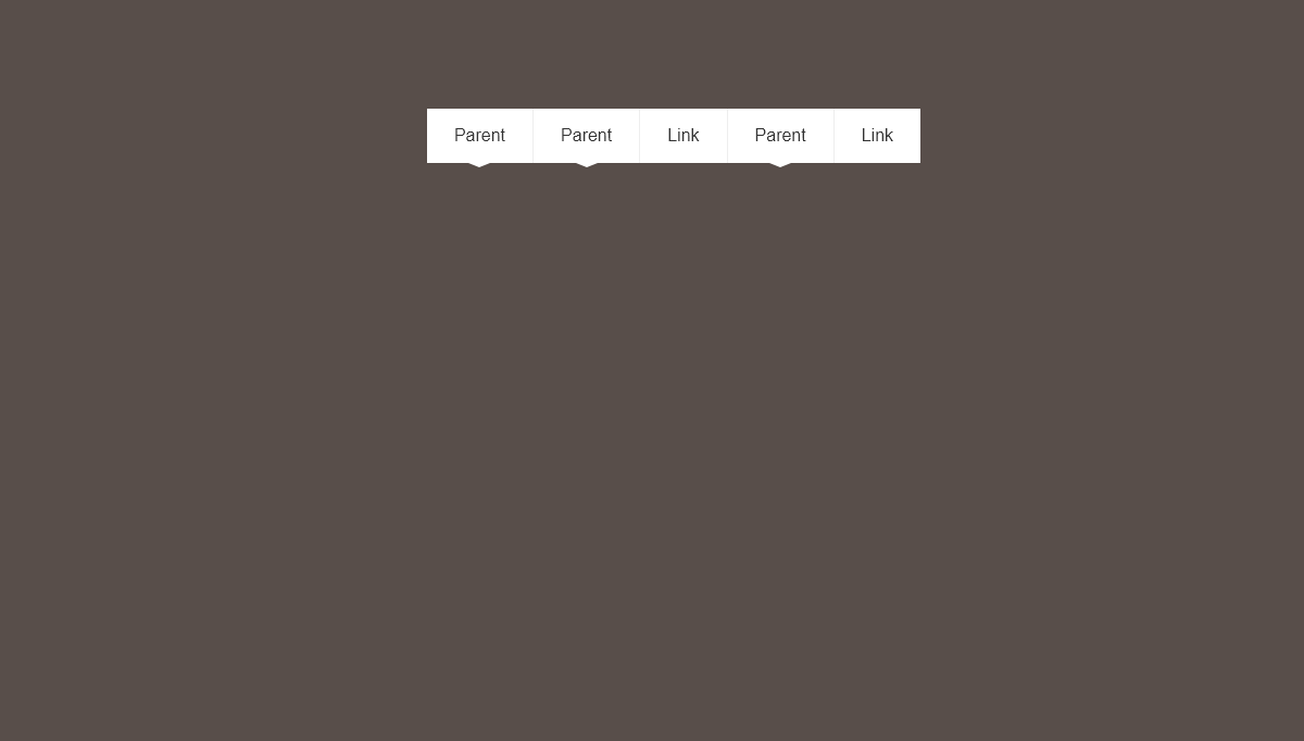 CSS Dropdown Menus - 3d nested navigation
