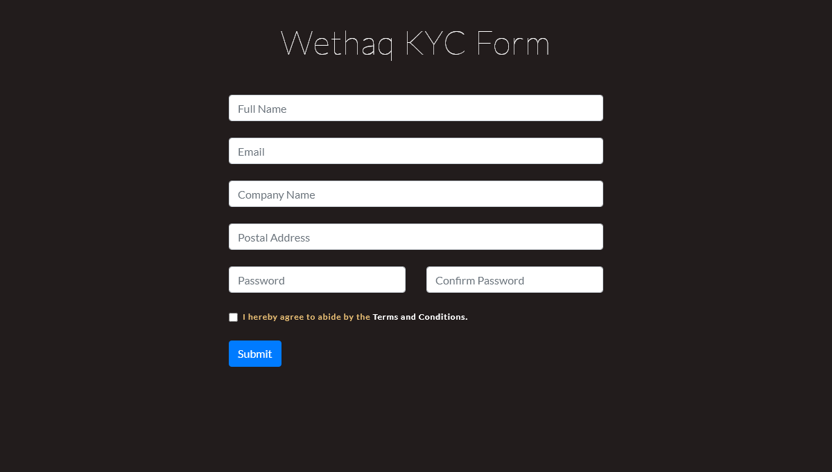 Bootstrap Forms - Bootstrap 4 Registration Form