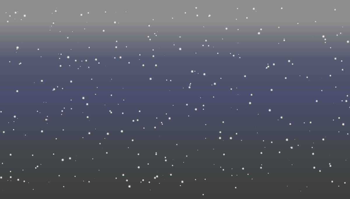 CSS Particle Backgrounds - particles.js snow
