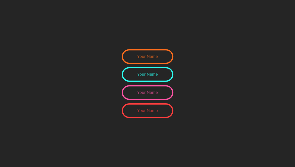 CSS Input Text - Animation Inputs with HTML CSS / Hover gradient 