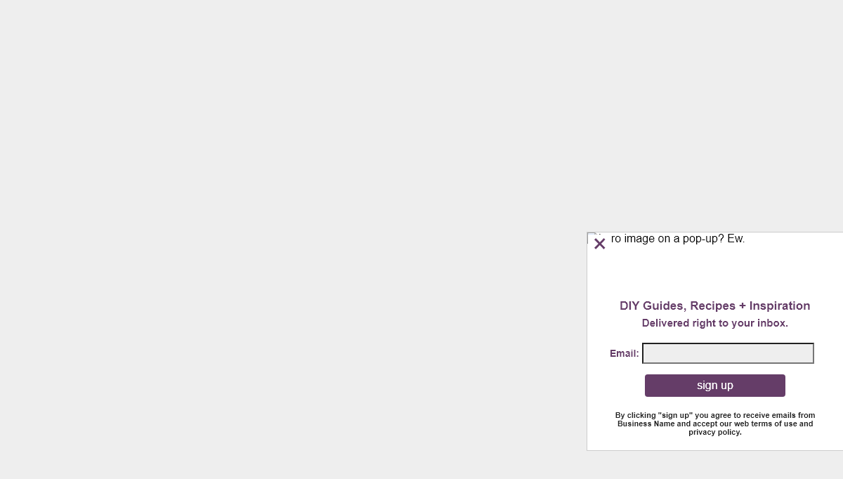 jQuery Forms - Responsive Sign-up Slide-in Form (JQuery Animation)