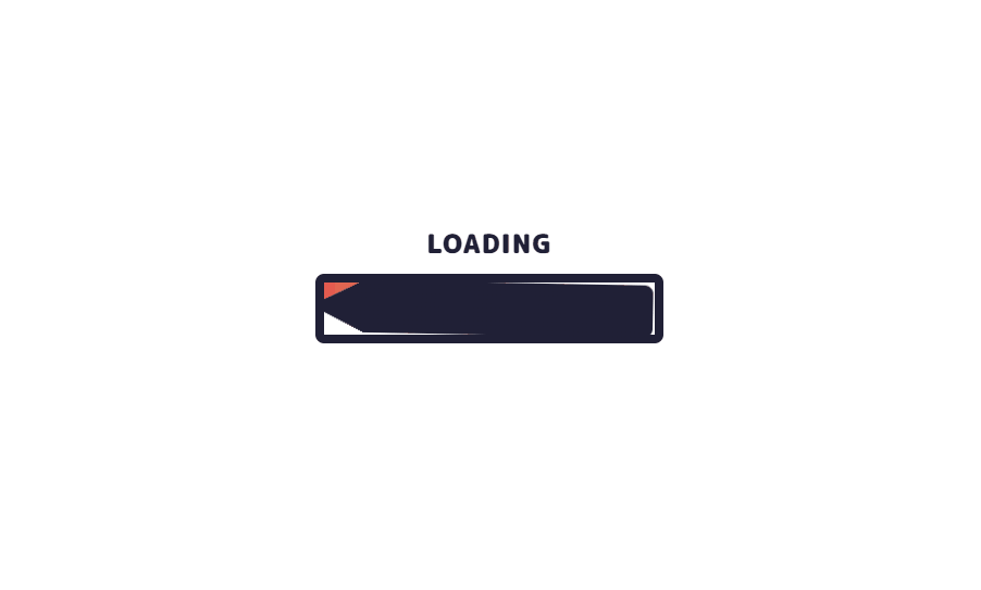 CSS Loaders - Single Element Rainbow Pen Loader