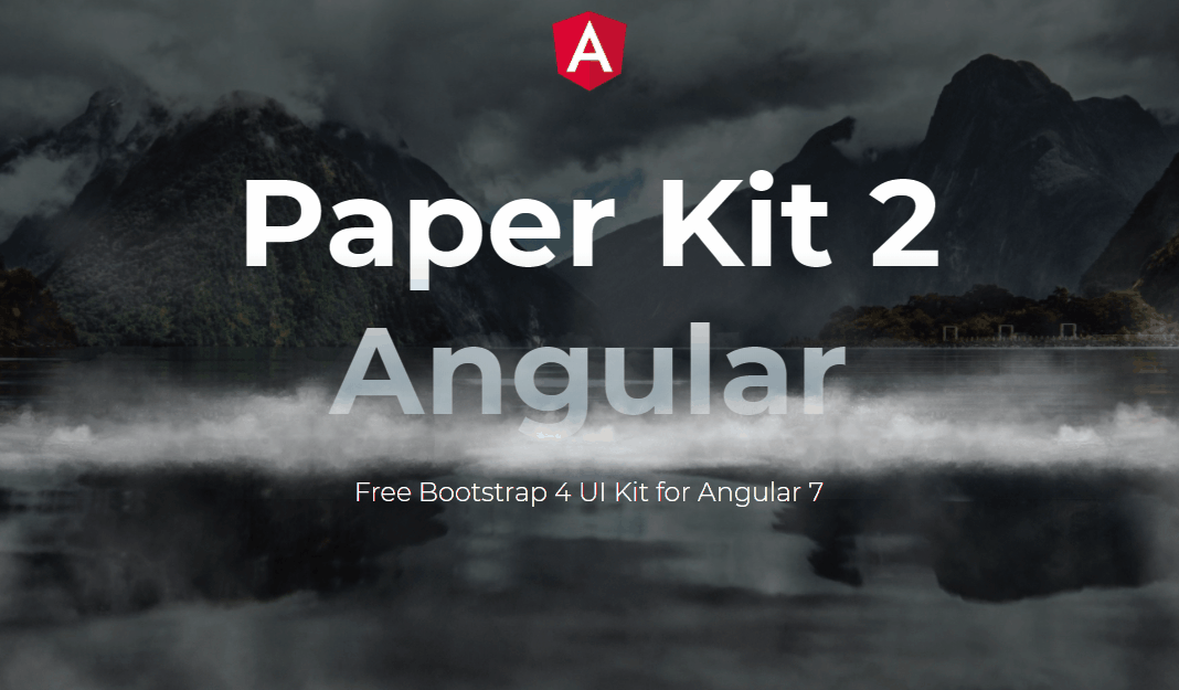 HTML UI Kits - Paper Kit 2 Angular