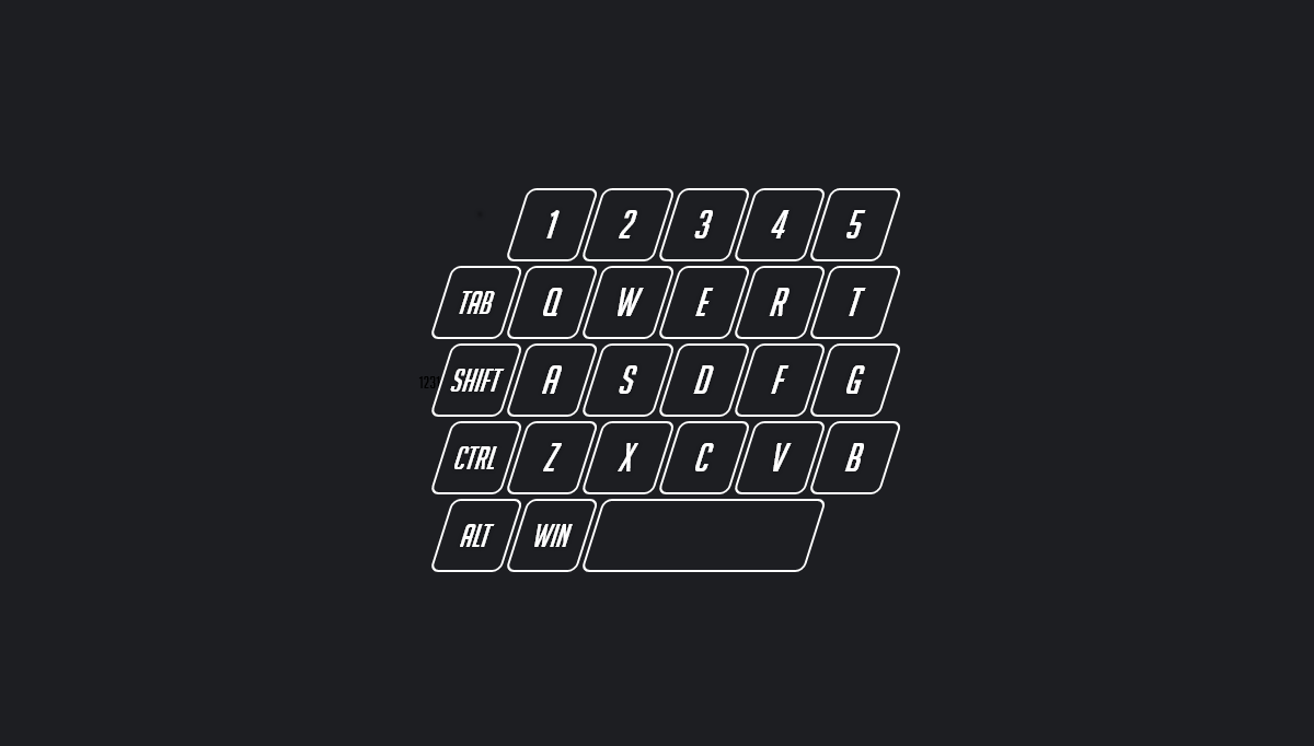 jQuery Keyboards - OBS Input Overlay for the web