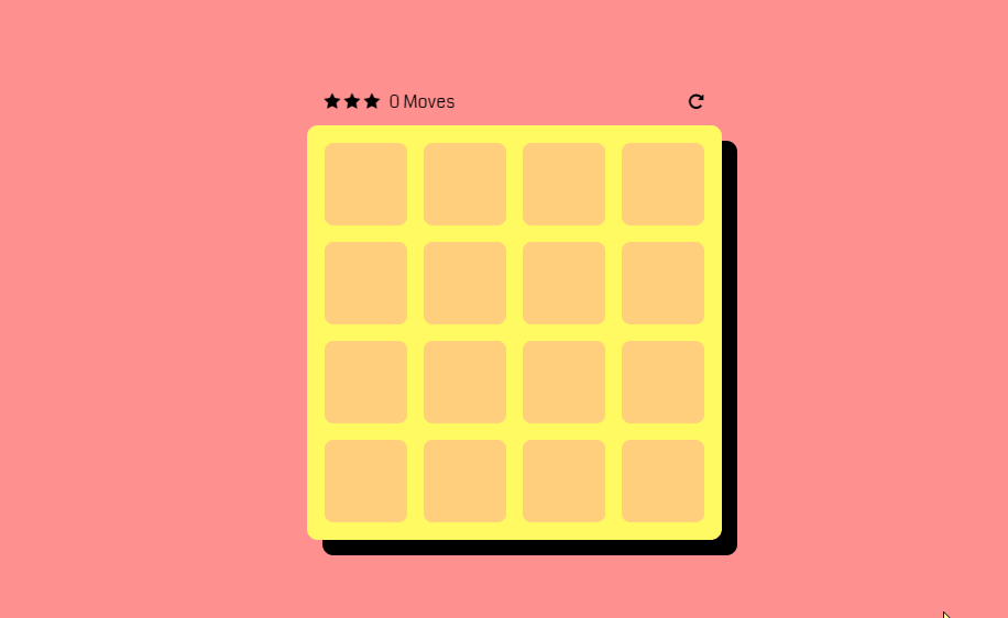 JavaScript Memory Games - Sweet Memory Game - HTML5, JS and SCSS