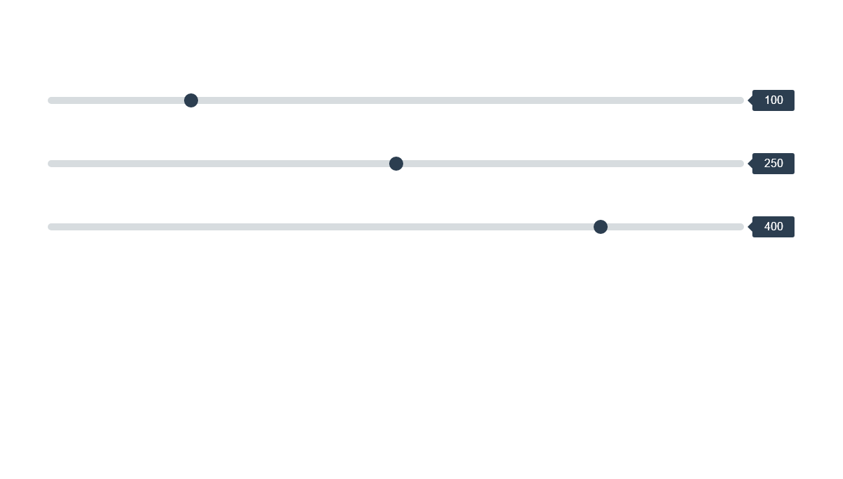 CSS Range Sliders - CSS Range Slider