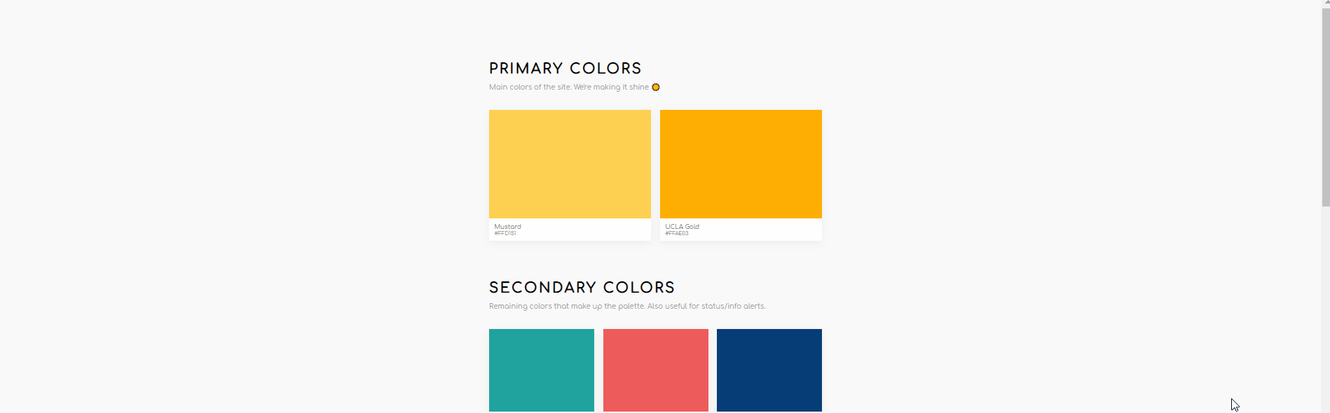 CSS Color Palettes - CSS Grid: Color Palette