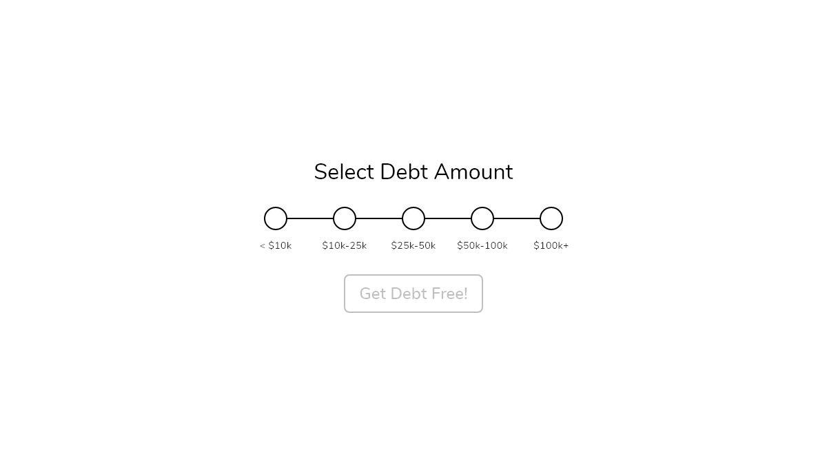 CSS Range Sliders - Radio Button Dot-slider (Pure CSS)