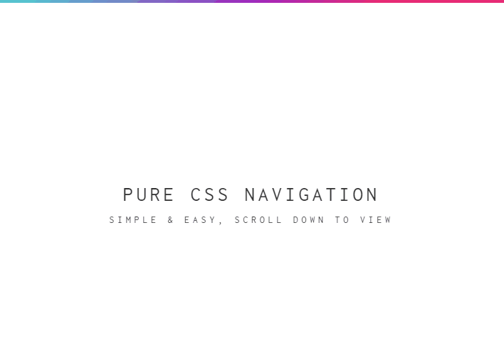 CSS Mobile Menus - Pure CSS Navigation Simple & Easy