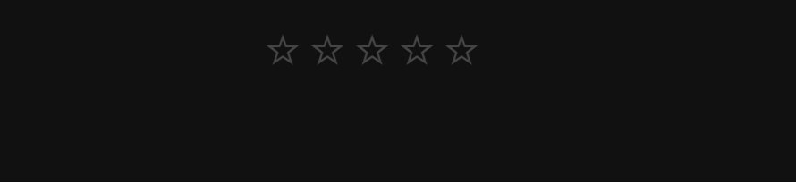 CSS Star Ratings - CSS Unicode Star Rating