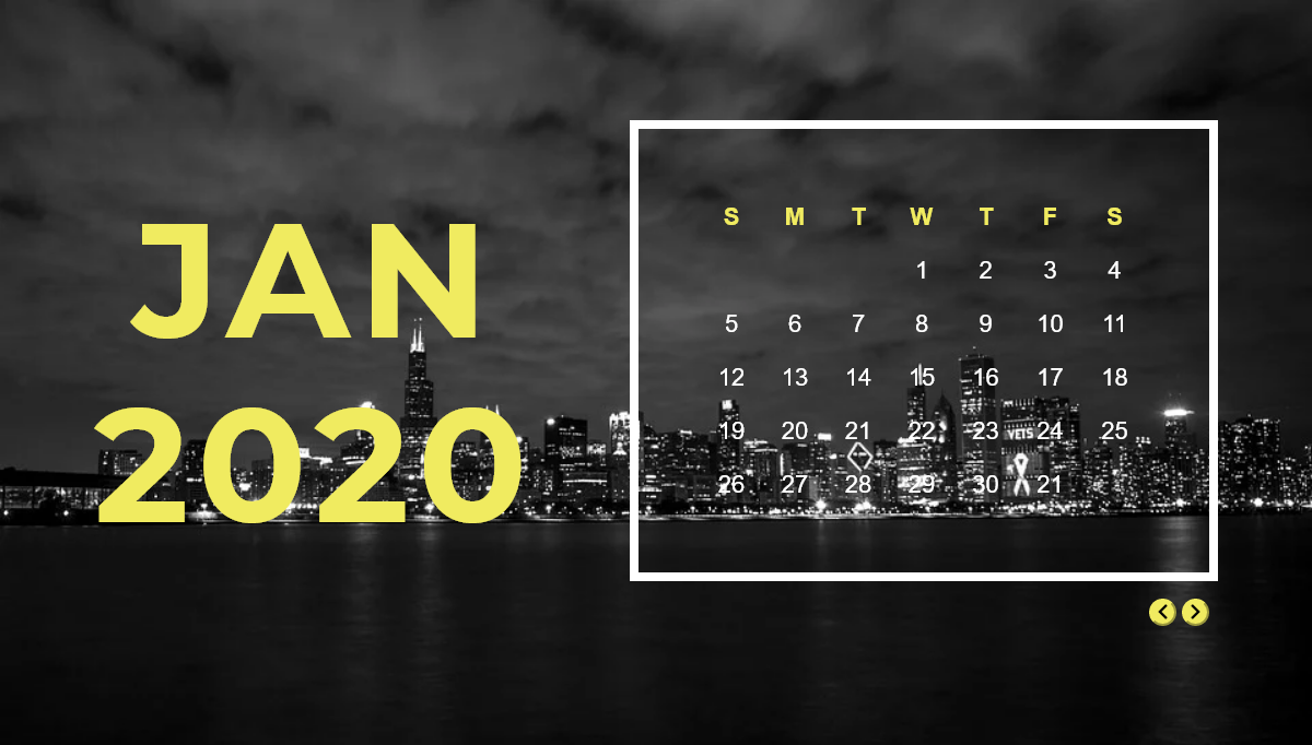 CSS Calendars - Calendar