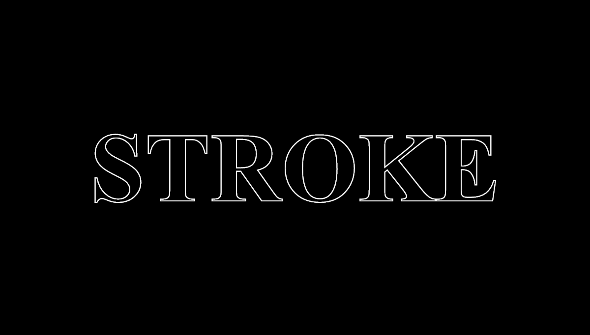 CSS Text Effects - Simple Text Stroke Effect